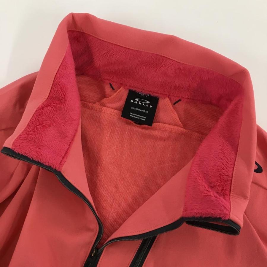 OAKLEY（オークリー） 【超美品】オークリー 襟付きブルゾン サーモン