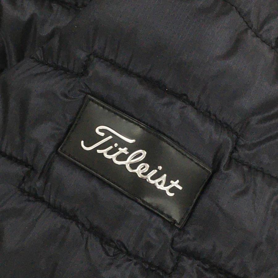Titleist ゴルフジャケット 黒 TITLEIST タイトリスト ジップ