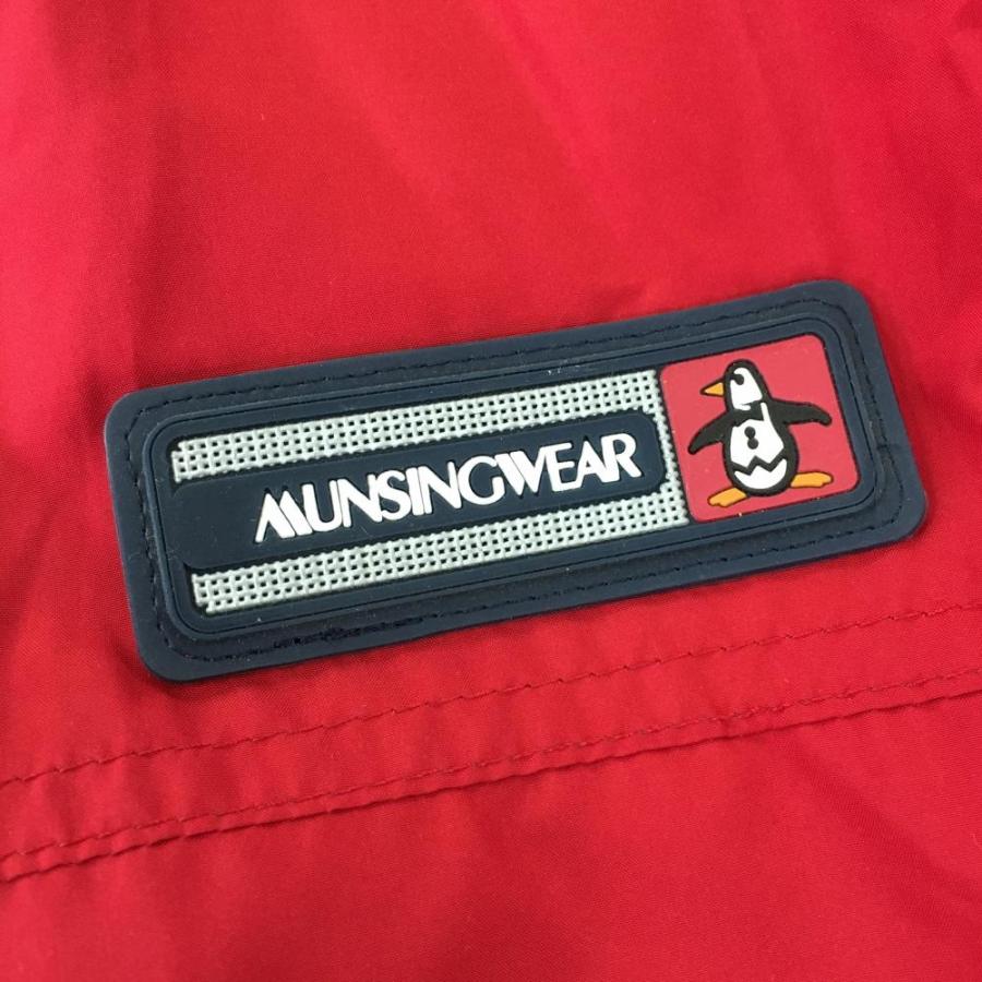 Munsingwear マンシングウェア ジャケットブルゾン レッド Munsingwear マンシングウェア ジャケットブルゾン レッド