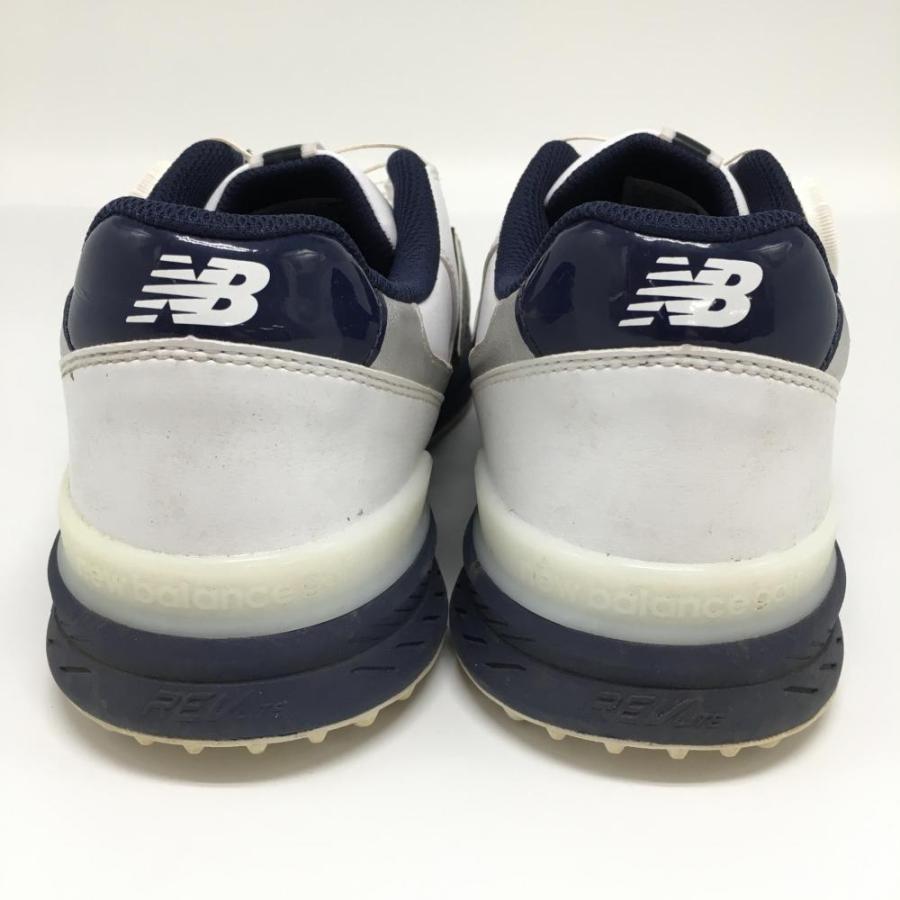 ニューバランスゴルフ ゴルフシューズ 白×ネイビー UGBS996X BOA
