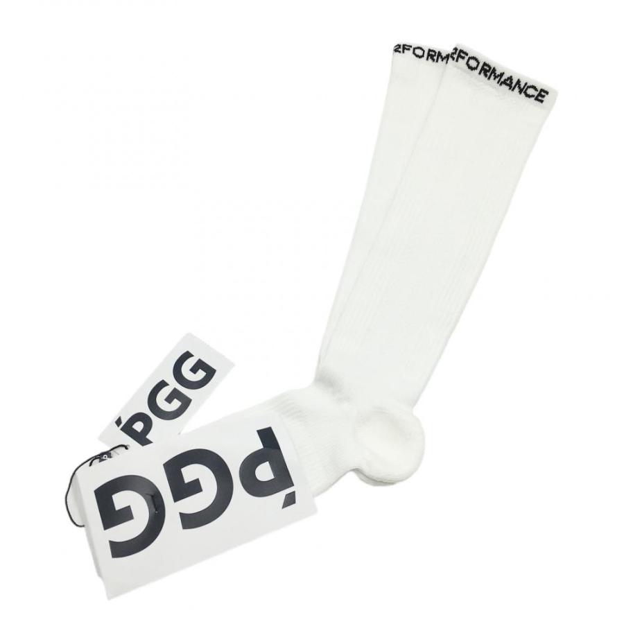 PEARLY GATES（パーリーゲイツ） PGGパーリーゲイツ ハイソックス 白