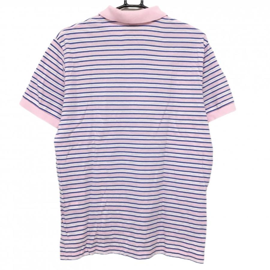 ラルフローレン ポロシャツ　S ブルー　ピンク POLO RALPH LAUREN（ポロ・ラルフローレン） ラルフローレン 半袖