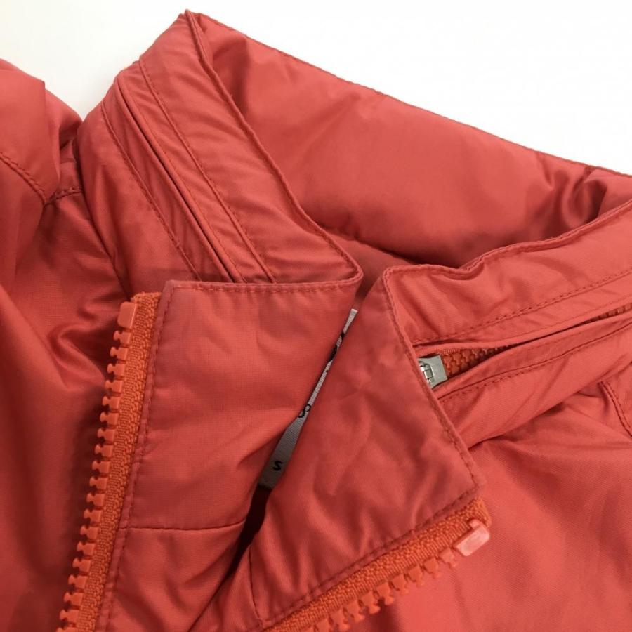 ゾーイ 2WAYジャケットブルゾン オレンジピンク ロゴプリント 袖着脱可
