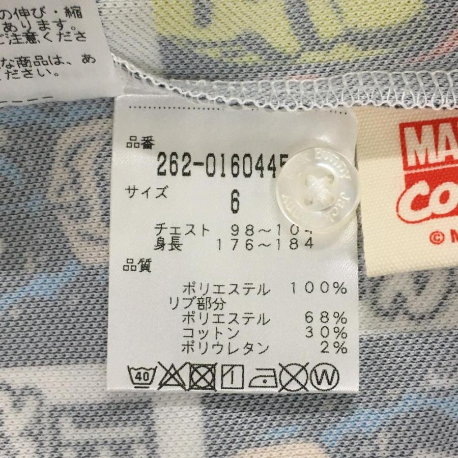 新品】ジャックバニー×MARVEL 半袖ポロシャツ 黒×白×マルチ マーベル総