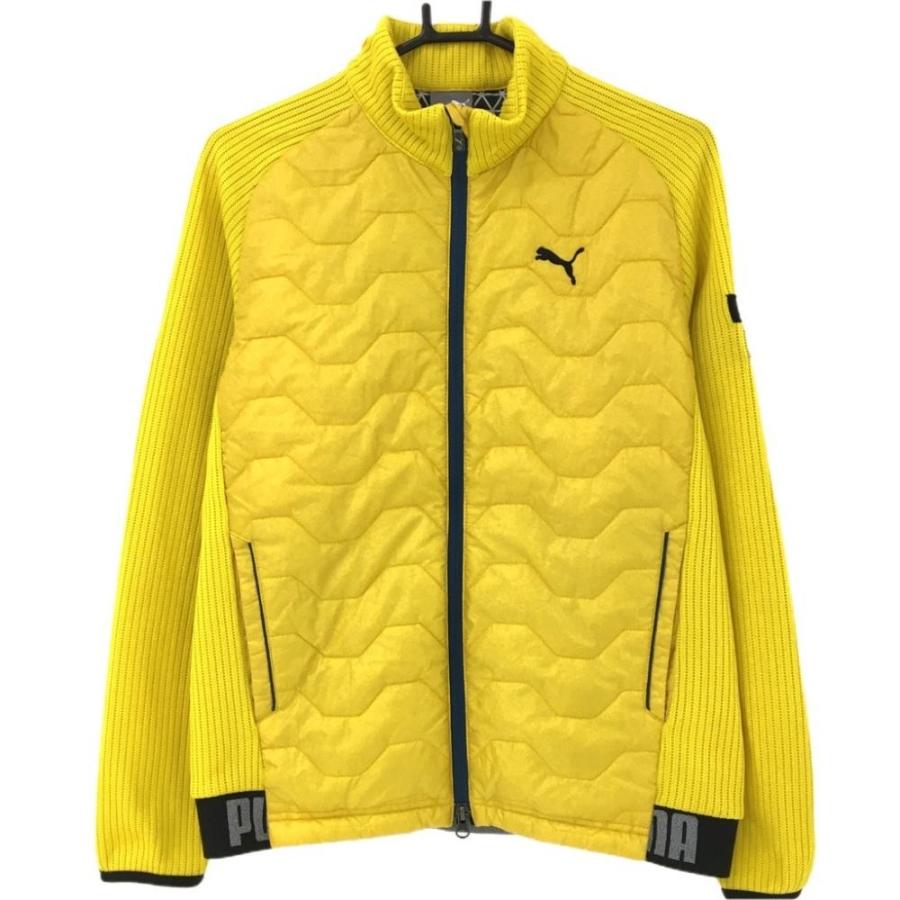 ゴルフ 美品 PUMA プーマ ゴルフウェア 中綿ジャケット M