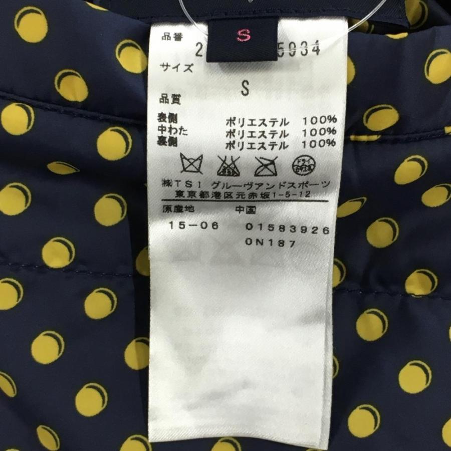 超美品】キャロウェイ 中綿リバーシブルスカート ネイビー×イエロー