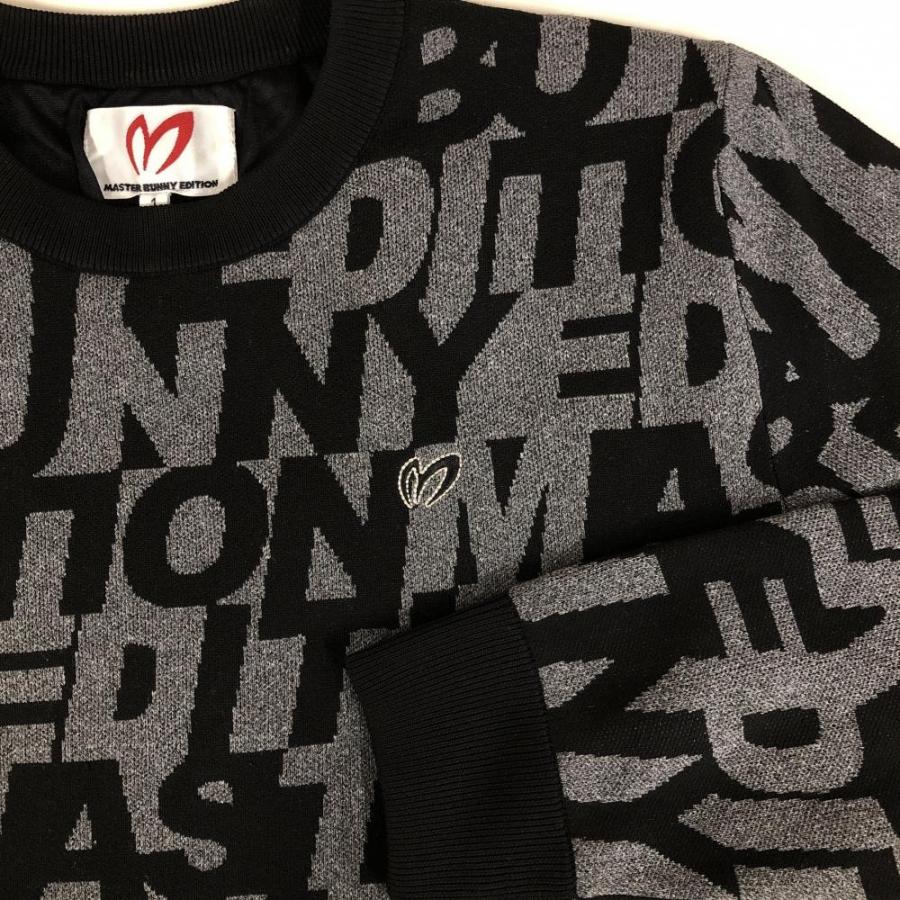 マスターバニーエディション　防寒　防風　スニード　ニット　セーター　裏地　千鳥柄 マスターバニーエディション 防寒 防風 スニード ニット セーター 裏地
