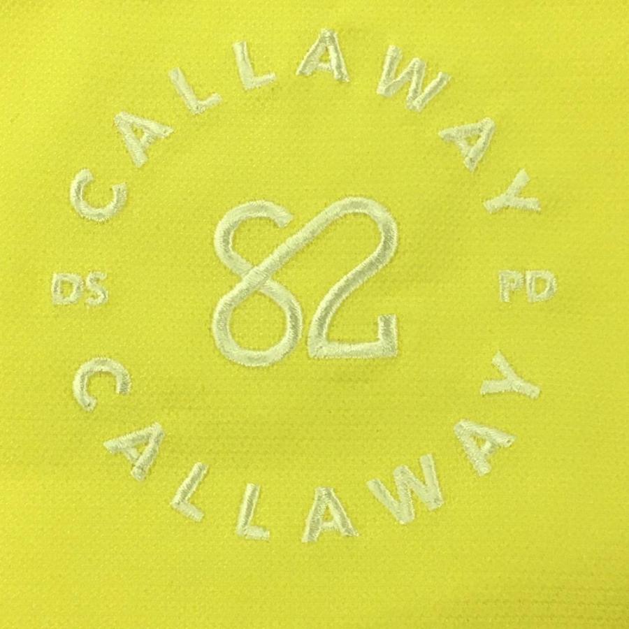 Callaway（キャロウェイ） スカート イエロー 一部プリーツ ロゴ