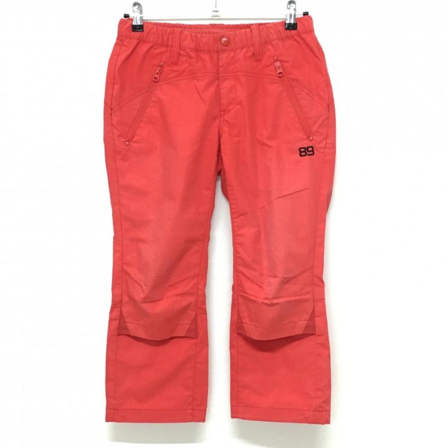 PEARLY GATES（パーリーゲイツ） 半端丈パンツ レッド 裾ドローコード