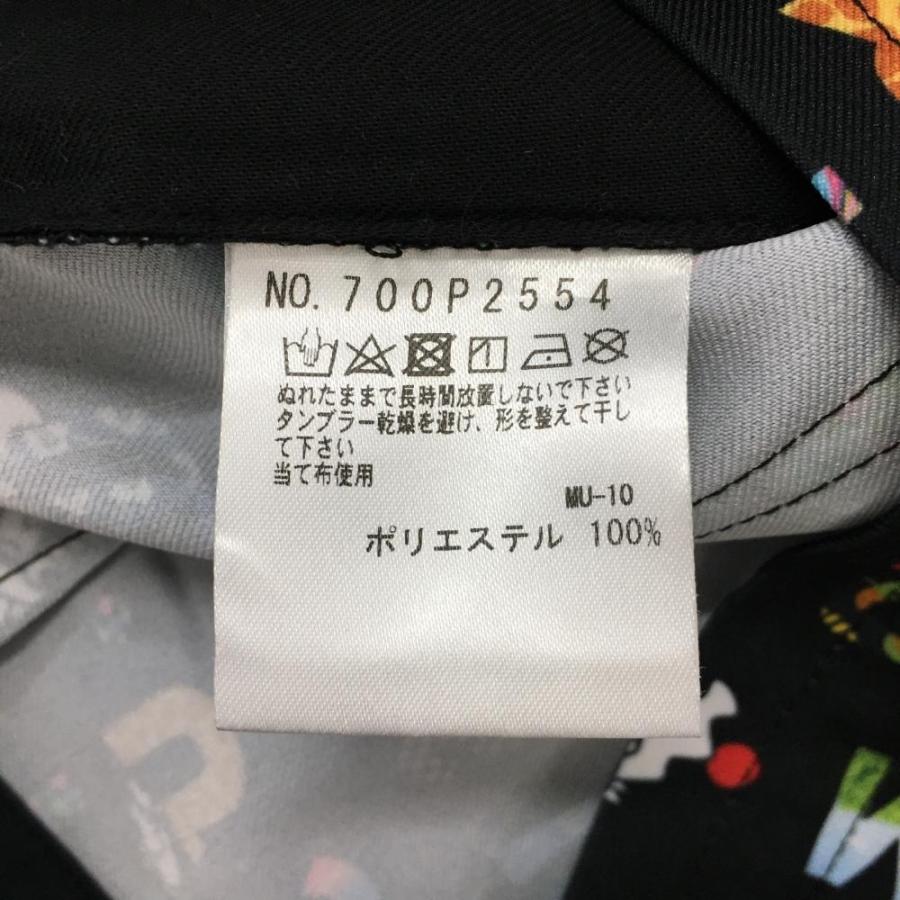 新品　MU SPORTS ブラック　パンツ　サイズ46 M・U SPORTS MUスポーツ ハーフパンツ 黒×マルチ ロゴ総柄 メンズ 48