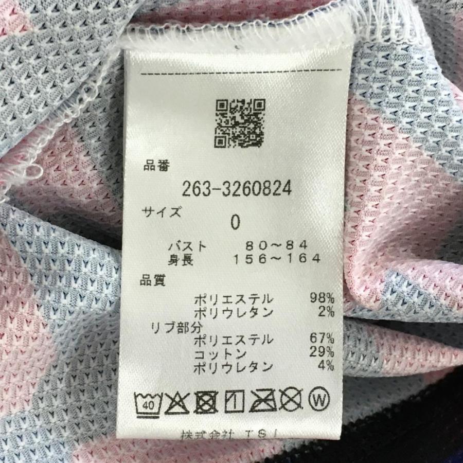 Jack Bunny!!（ジャックバニー） 半袖ポロシャツ ネイビー×レッド 総柄