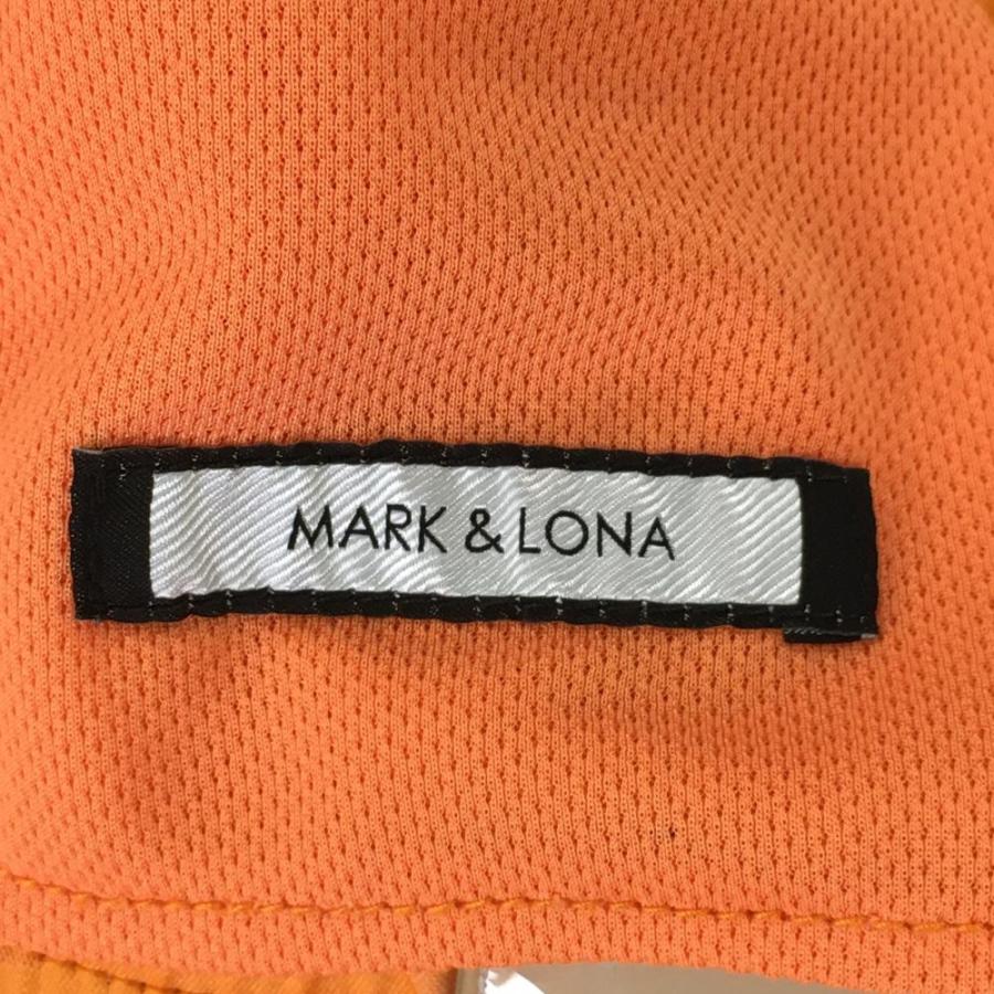 MARK&LONA マークアンドロナ ハーフパンツ オレンジ 迷彩織生地 MARK&LONA マークアンドロナ ハーフパンツ オレンジ 迷彩織生地