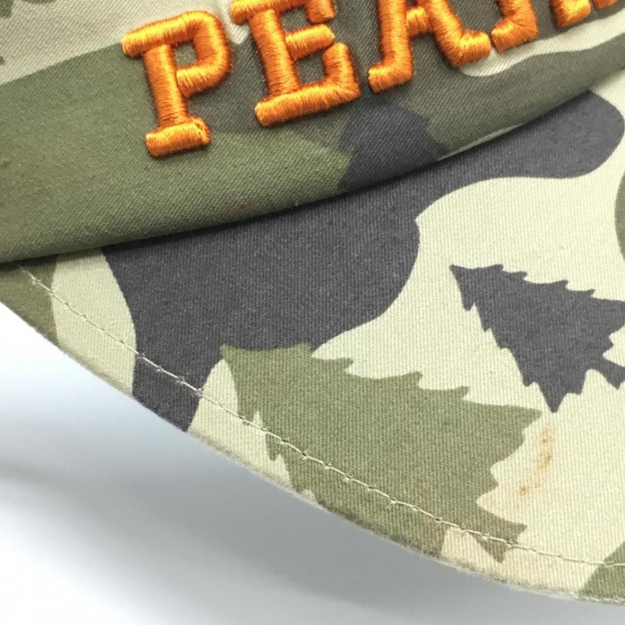 PEARLY GATES パーリーゲイツ×PEANUTS サンバイザー カーキ