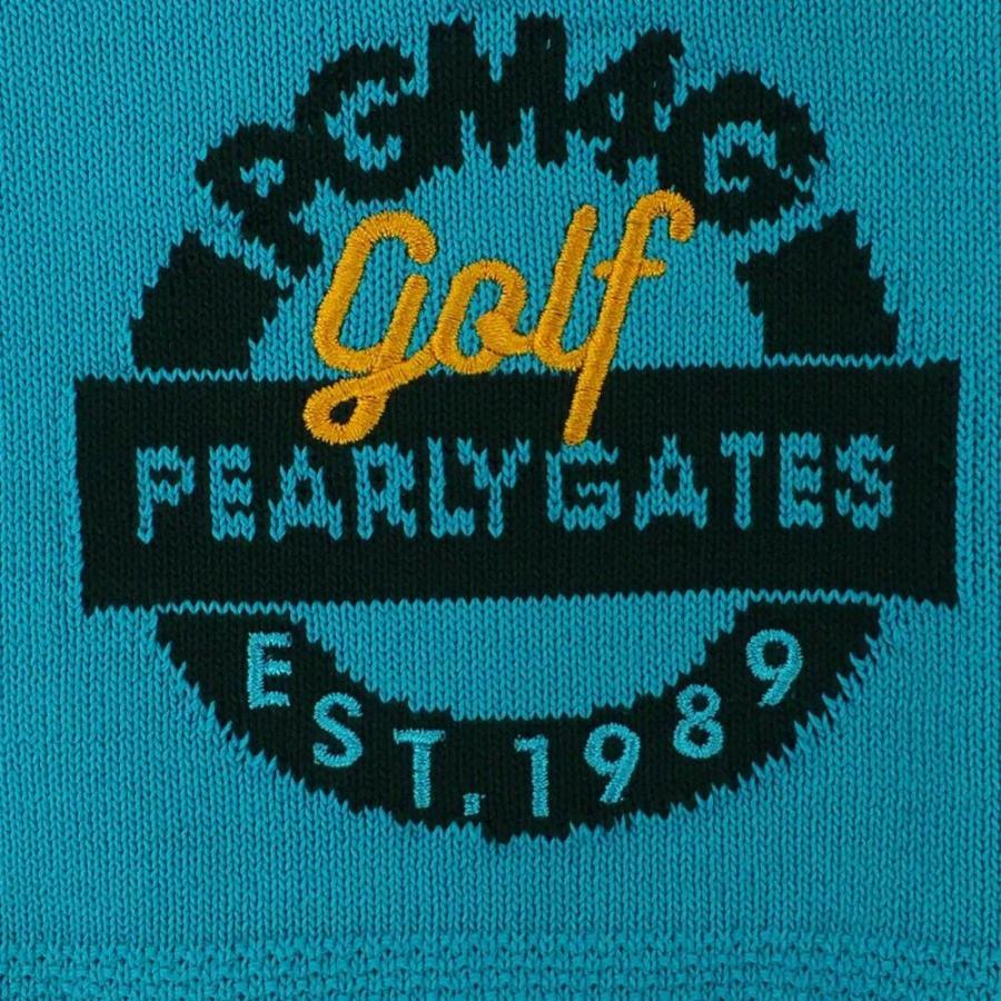 PEARLY GATES パーリーゲイツ ニットジャケット ライトブルー PEARLY GATES パーリーゲイツ ニットジャケット ライトブルー