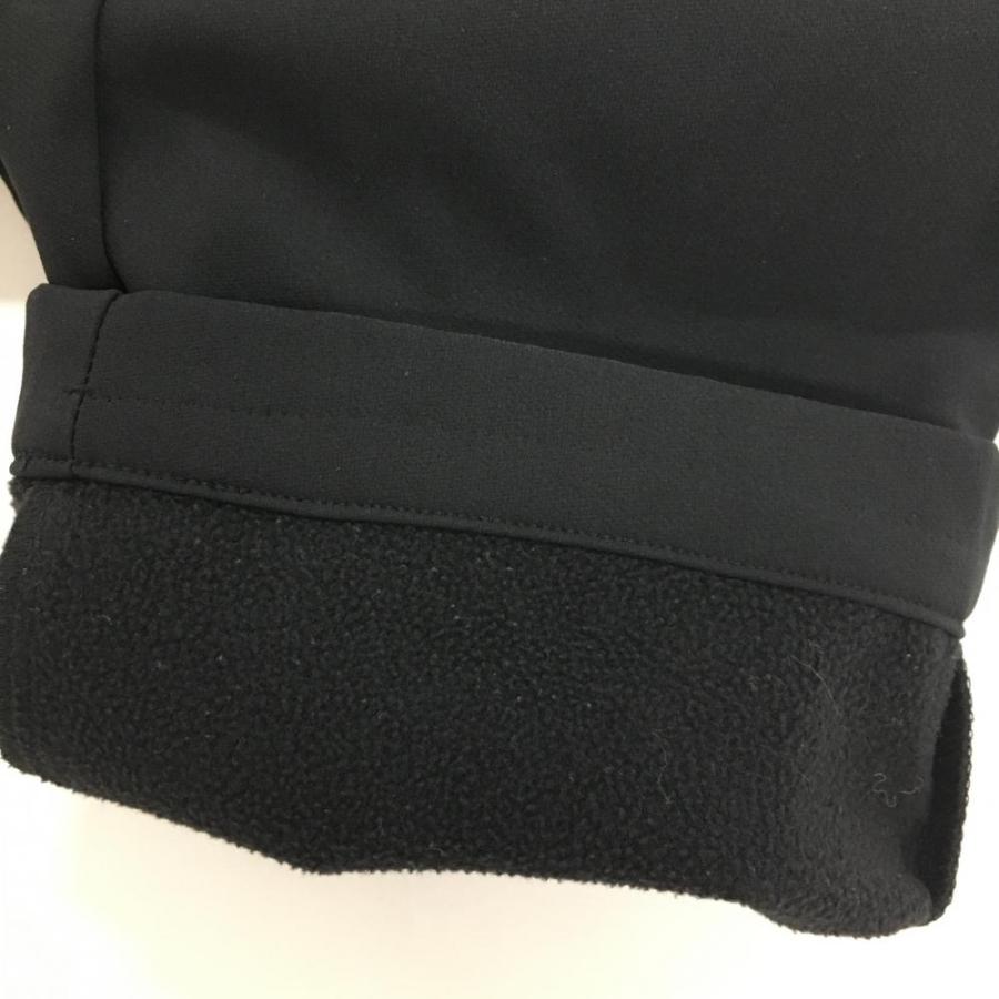 ブラックアンドホワイト パンツ 黒 シンプル 裏起毛 ストレッチ