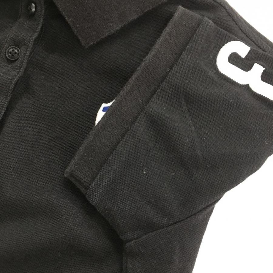 23区GOLF 23区スポーツ 半袖ポロシャツ 黒×白 刺しゅう レディース I(M
