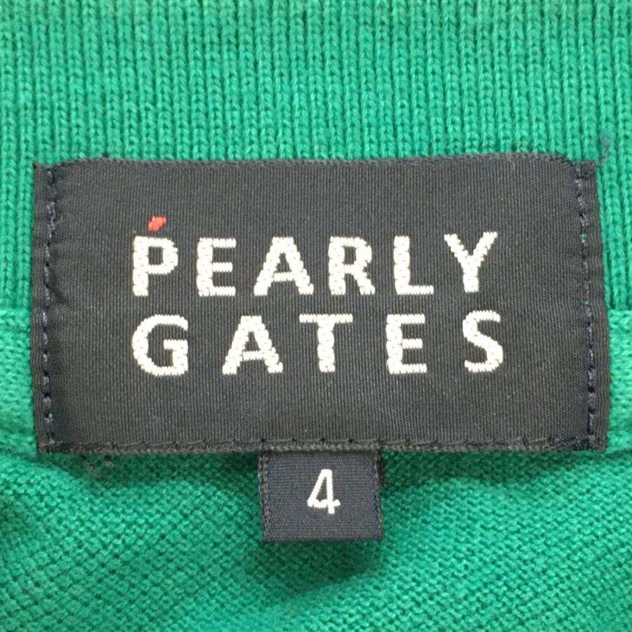 PEARLY GATES パーリーゲイツ×PEANUTS 半袖ポロシャツ グリーン