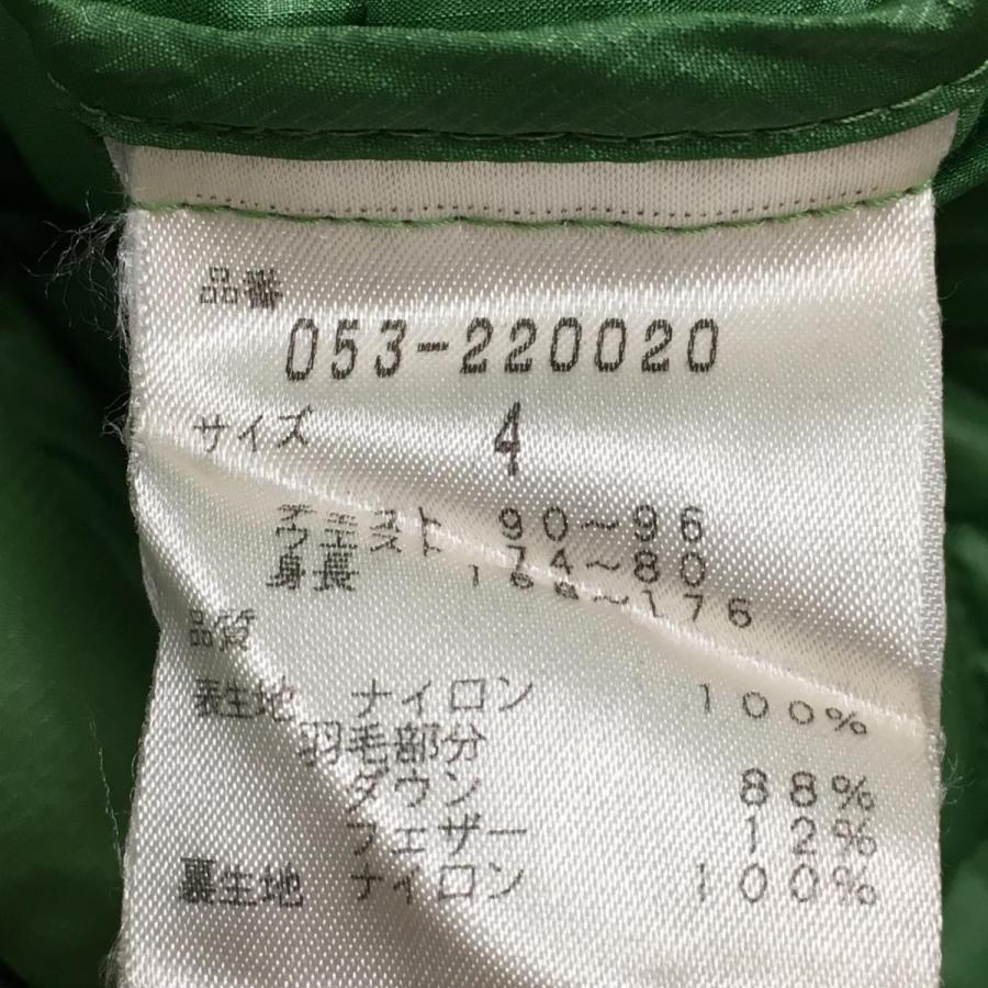 パーリーゲイツ 2WAYダウンジャケット グリーン ダウン88% 袖 パーリーゲイツ 2WAYダウンジャケット グリーン ダウン88% 袖