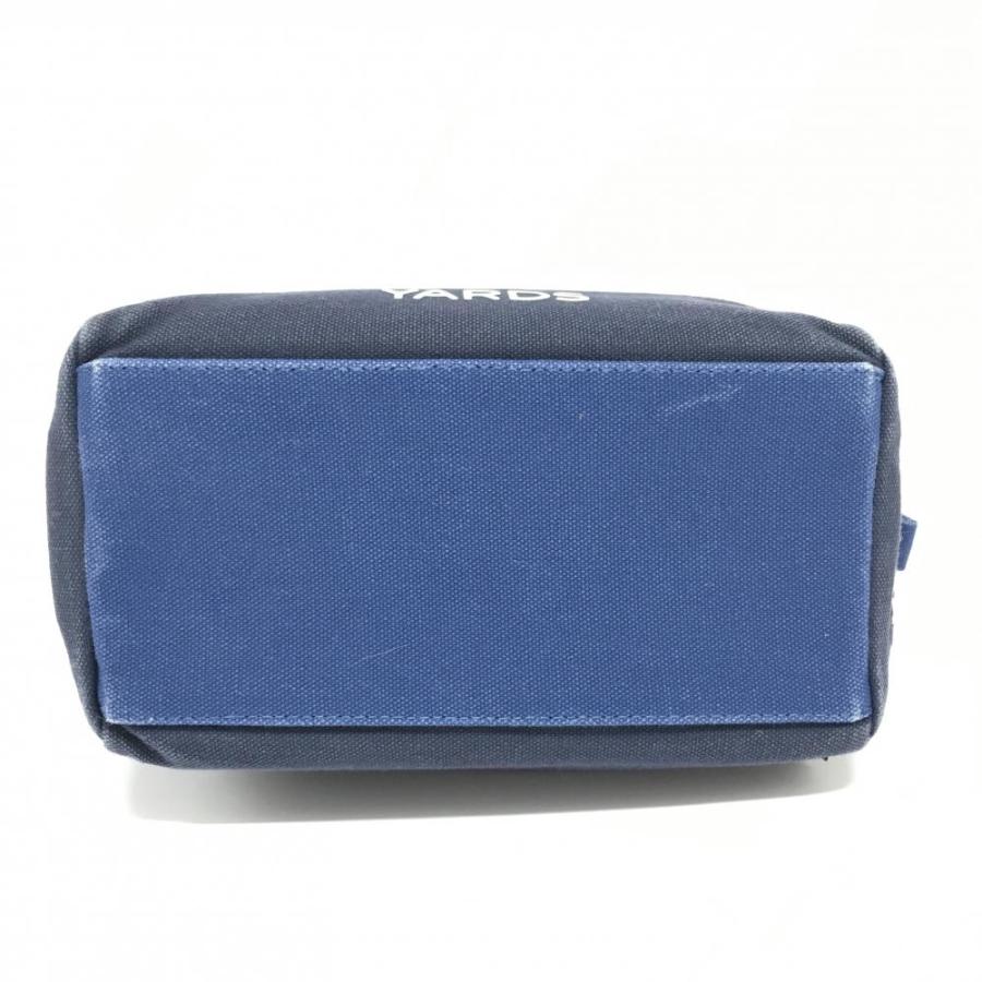 ハチヤーズ カートバッグ ネイビー×ブルー 内外ポケットゴルフ 8YARDS
