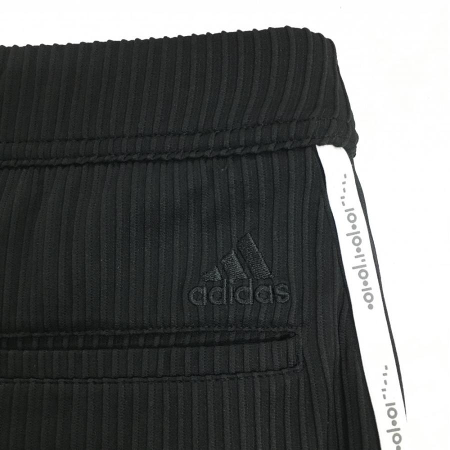 adidas（アディダス） 【美品】アディダス スカート 黒×白 ストライプ