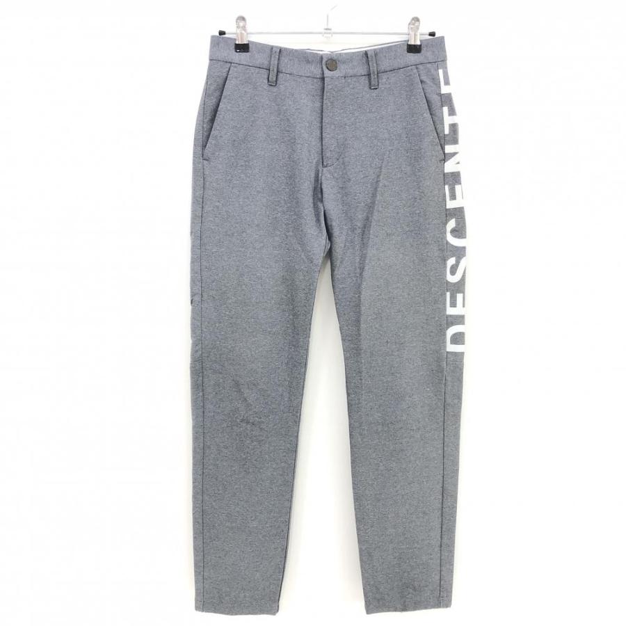 DESCENTE GOLF デサントゴルフ パンツ グレー サイドロゴ 中田英寿