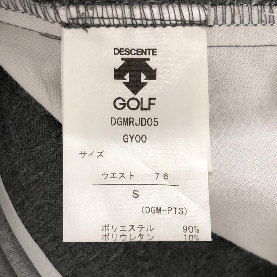 DESCENTE GOLF デサントゴルフ パンツ グレー サイドロゴ 中田英寿