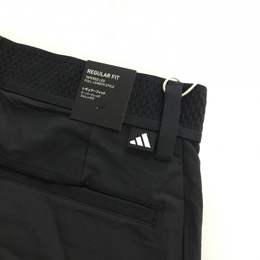 adidas（アディダス） 【新品】アディダス ストレッチパンツ 黒×ブルー