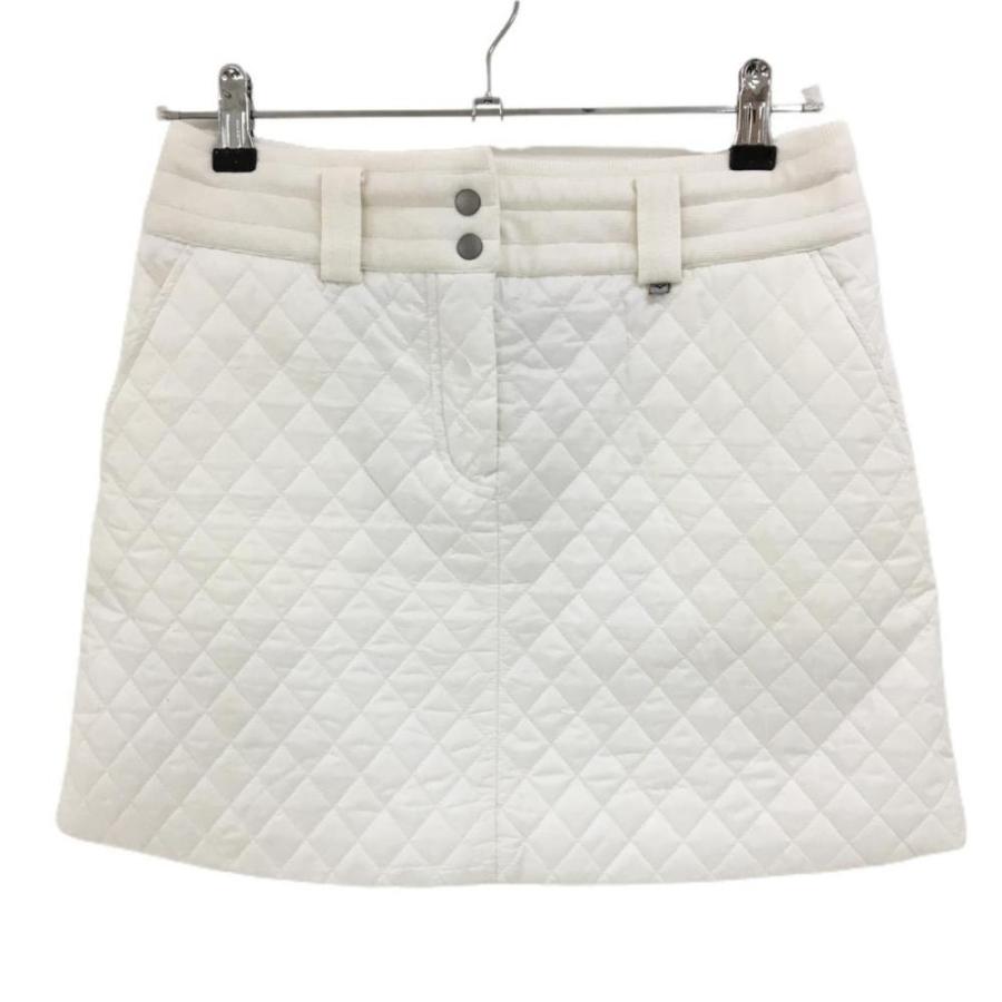 キャロウェイ 中綿スカート 白 キルティング レディース M ゴルフ