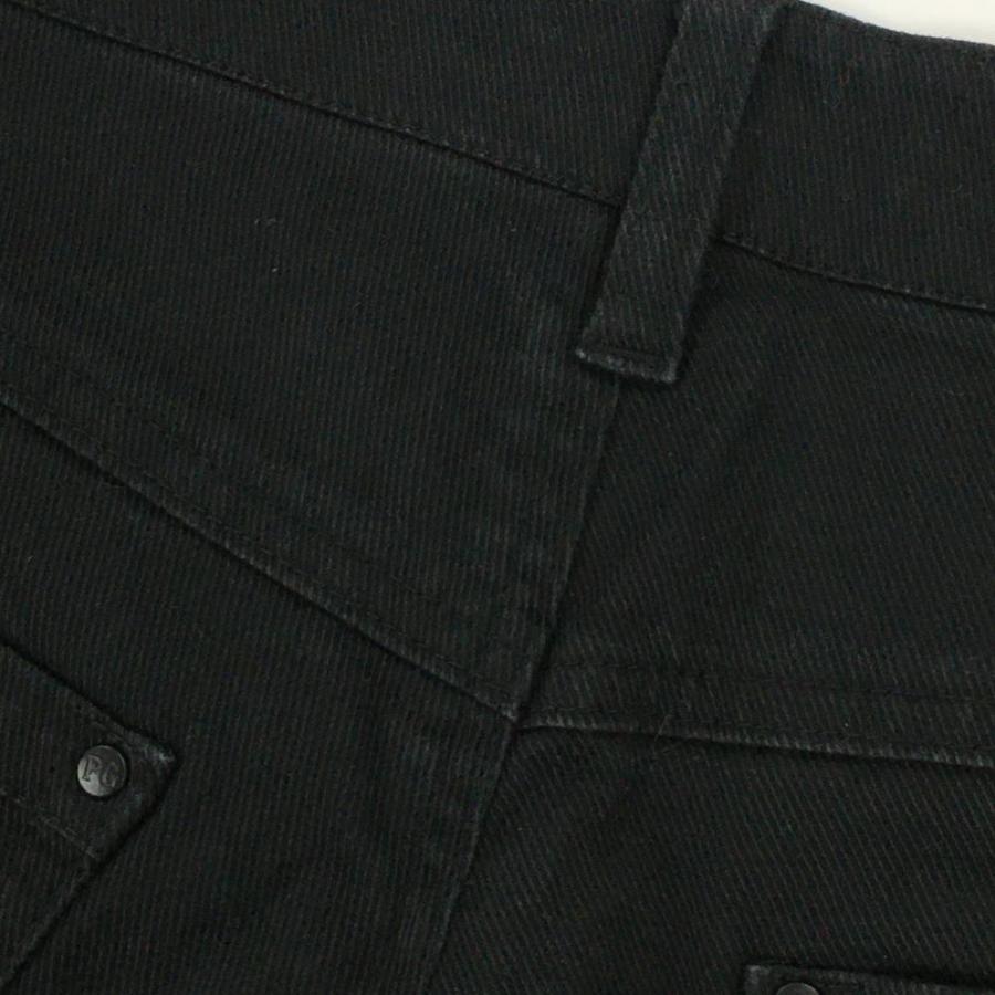 PEARLY GATES（パーリーゲイツ） ショートパンツ 黒 ロゴ刺しゅう