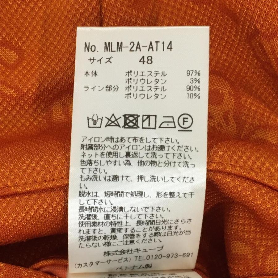 MARK&LONA マークアンドロナ　ハーフパンツ　メンズ　48 赤　L MARK&LONA マークアンドロナ ハーフパンツ オレンジ スカル