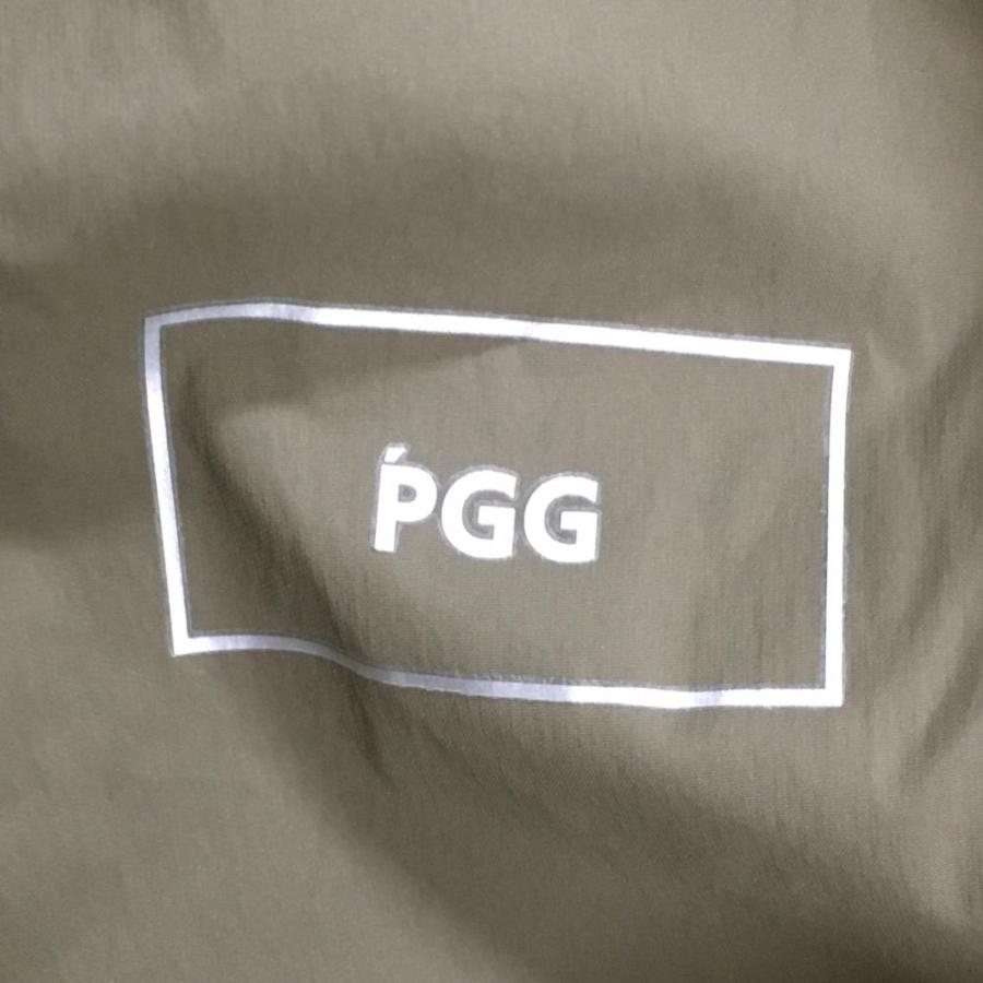 PGGパーリーゲイツ 中綿パンツ カーキ×黒 ウエストゴムロゴ PGGパーリーゲイツ 中綿パンツ カーキ×黒 ウエストゴムロゴ