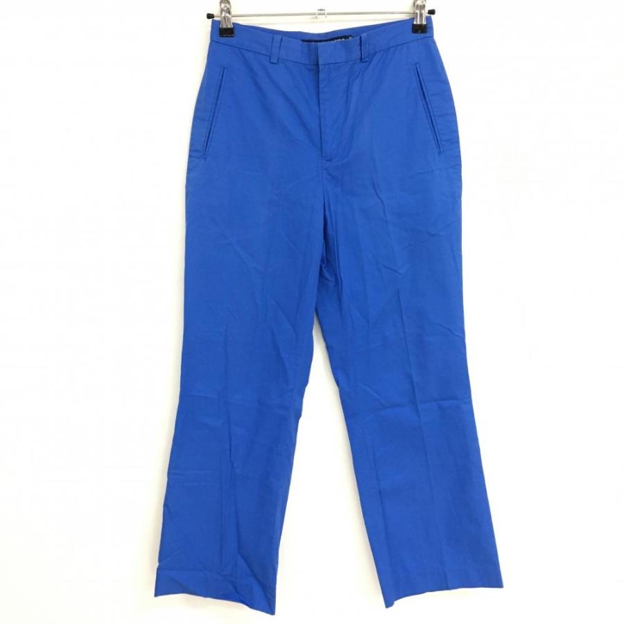 ラルフローレンゴルフ パンツ ブルー 裾自己処理 レディース 9 ゴルフ