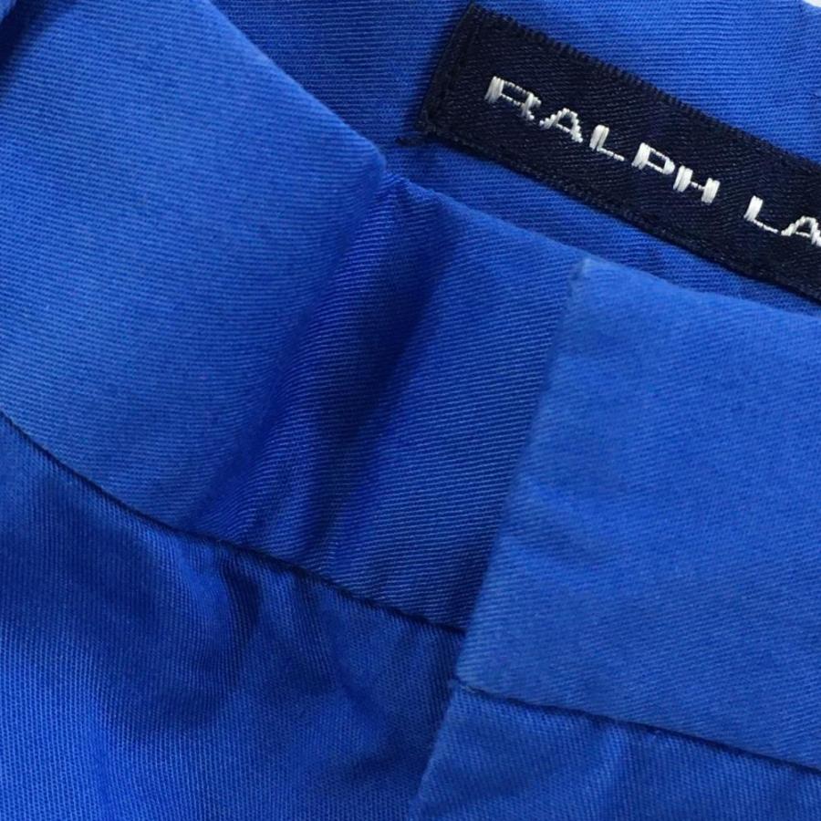 【美品】Ralph Lauren Golf レディースパンツ ラルフローレンゴルフ パンツ ブルー 裾自己処理 レディース 9