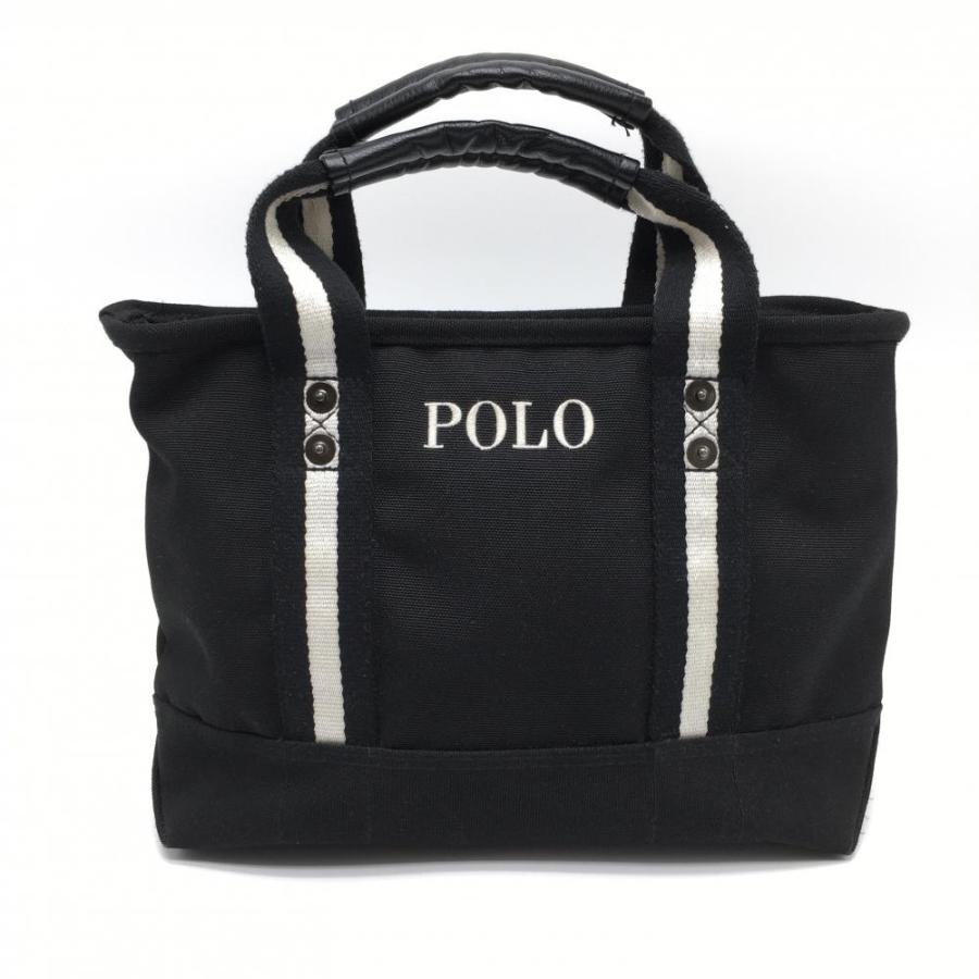 ラルフローレン カートバッグ 黒×白 ポロベア POLO BEAR 内外 ラルフローレン カートバッグ 黒×白 ポロベア POLO BEAR 内外