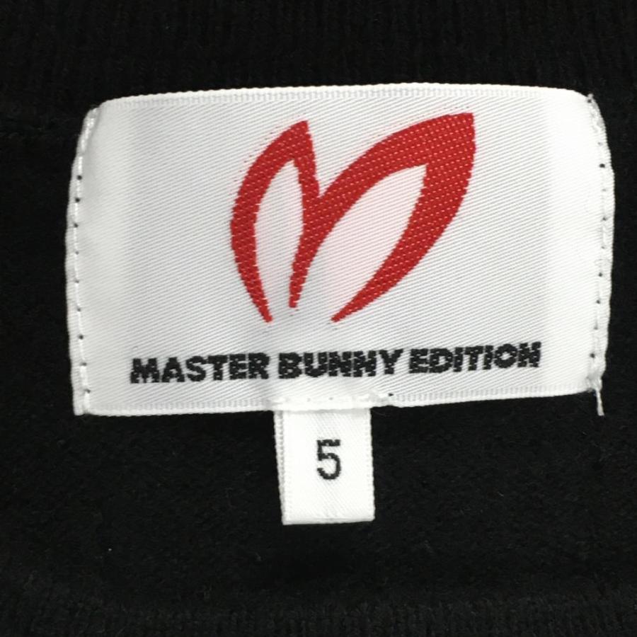 マスターバニー セーター 黒×白 カシミヤ100％ ニット メンズ 5(L