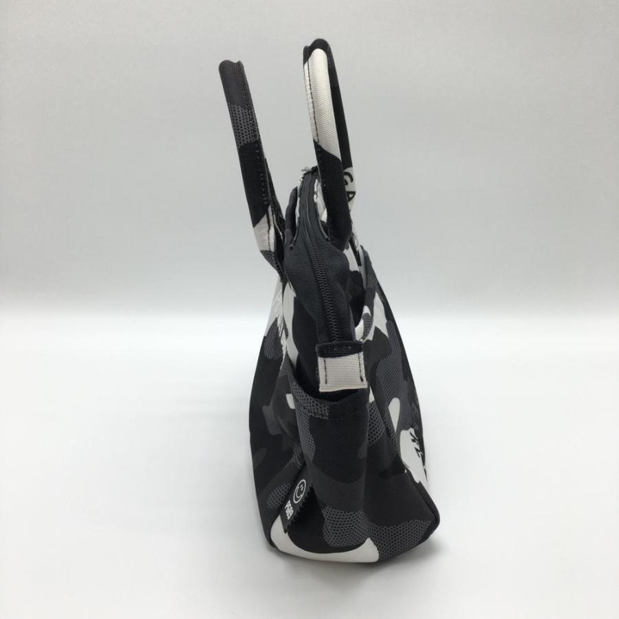 美品】パーリーゲイツ カートバッグ グレー×白 迷彩 カモフラ 美品】パーリーゲイツ カートバッグ グレー×白 迷彩 カモフラ