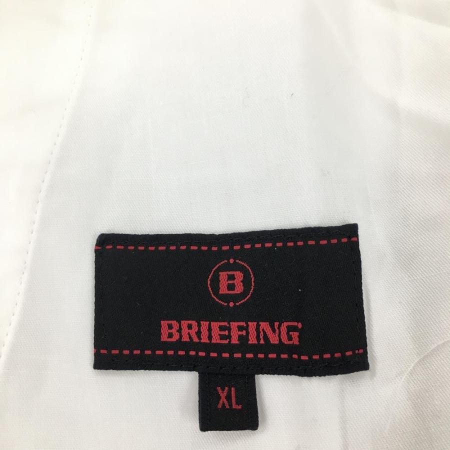 新品】ブリーフィング パンツ 白 ストレッチ メンズ XL ゴルフウェア
