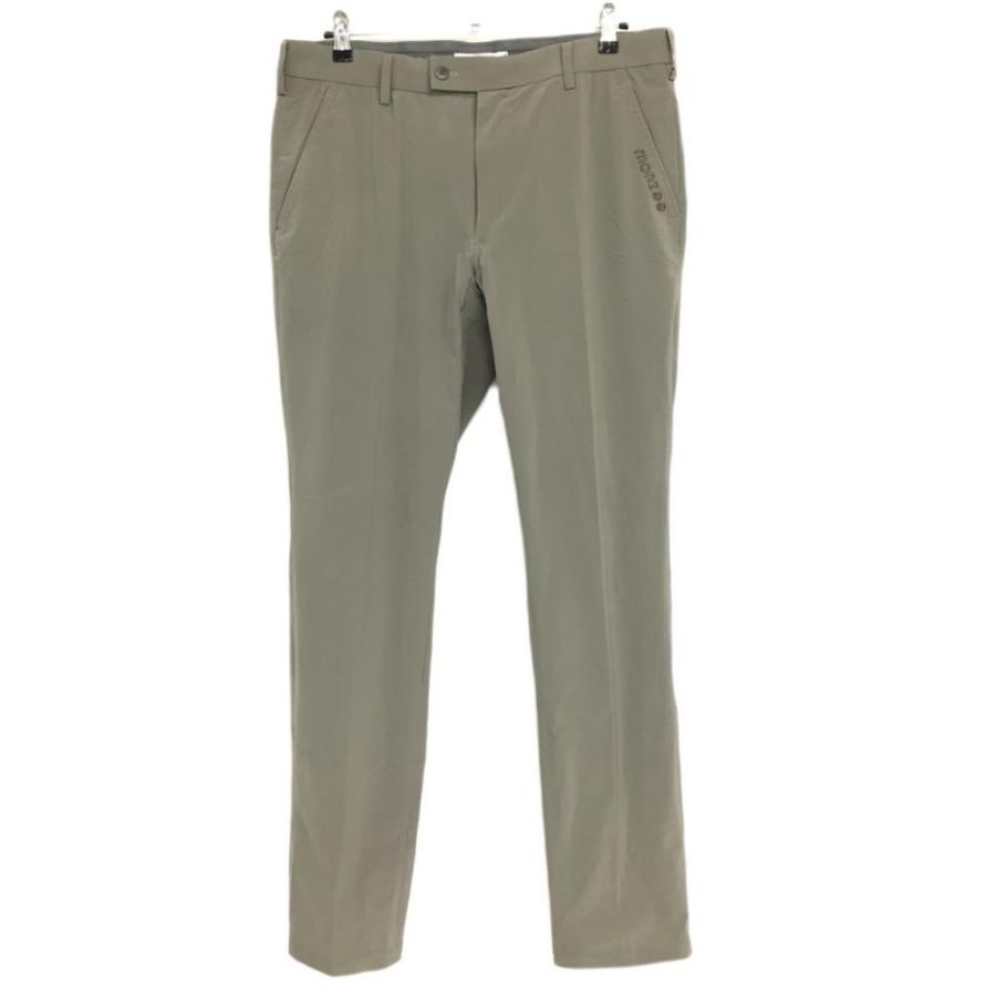 モンジー パンツ グレー ストレッチ ロゴ刺しゅう メンズ XL ゴルフ  