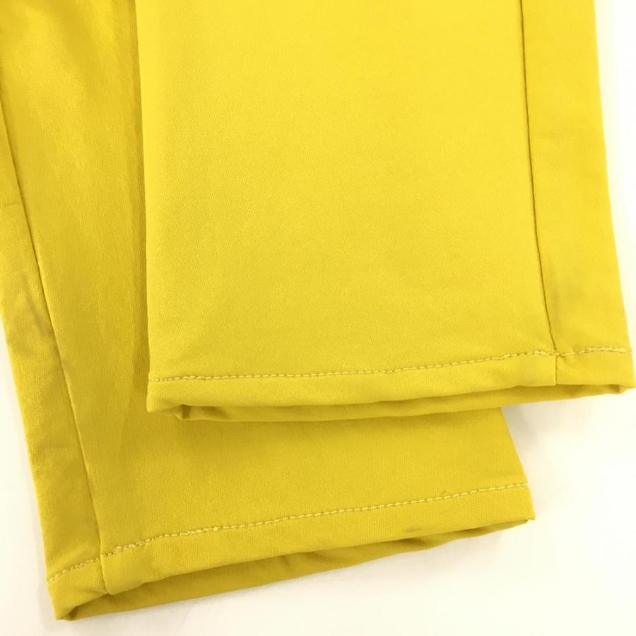 Viva Heart ビバハート 総柄 ゴルフパンツ メンズ 79 美品 ビバハート パンツ イエロー×ライトブルー シンプル メンズ 79 ゴルフ