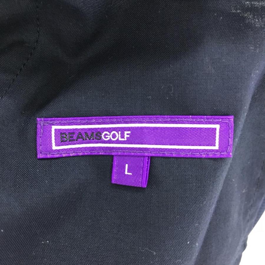 BEAMS（ビームス） ビームスゴルフ パンツ ネイビー 格子織生地 薄手