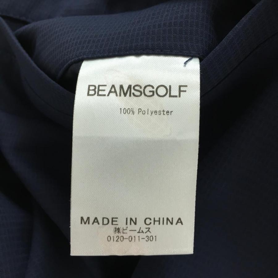 BEAMS（ビームス） ビームスゴルフ パンツ ネイビー 格子織生地 薄手