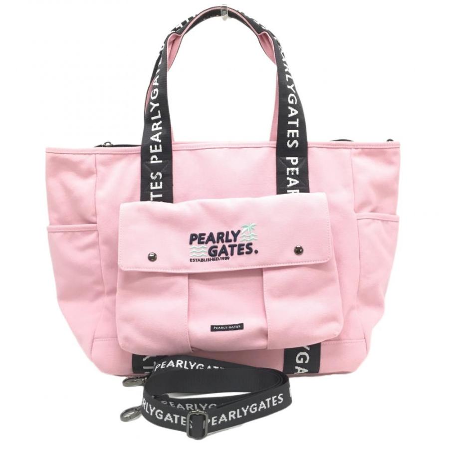 PEARLY GATES パーリーゲイツ 3WAYロッカーバッグ ピンク PEARLY GATES パーリーゲイツ 3WAYロッカーバッグ ピンク