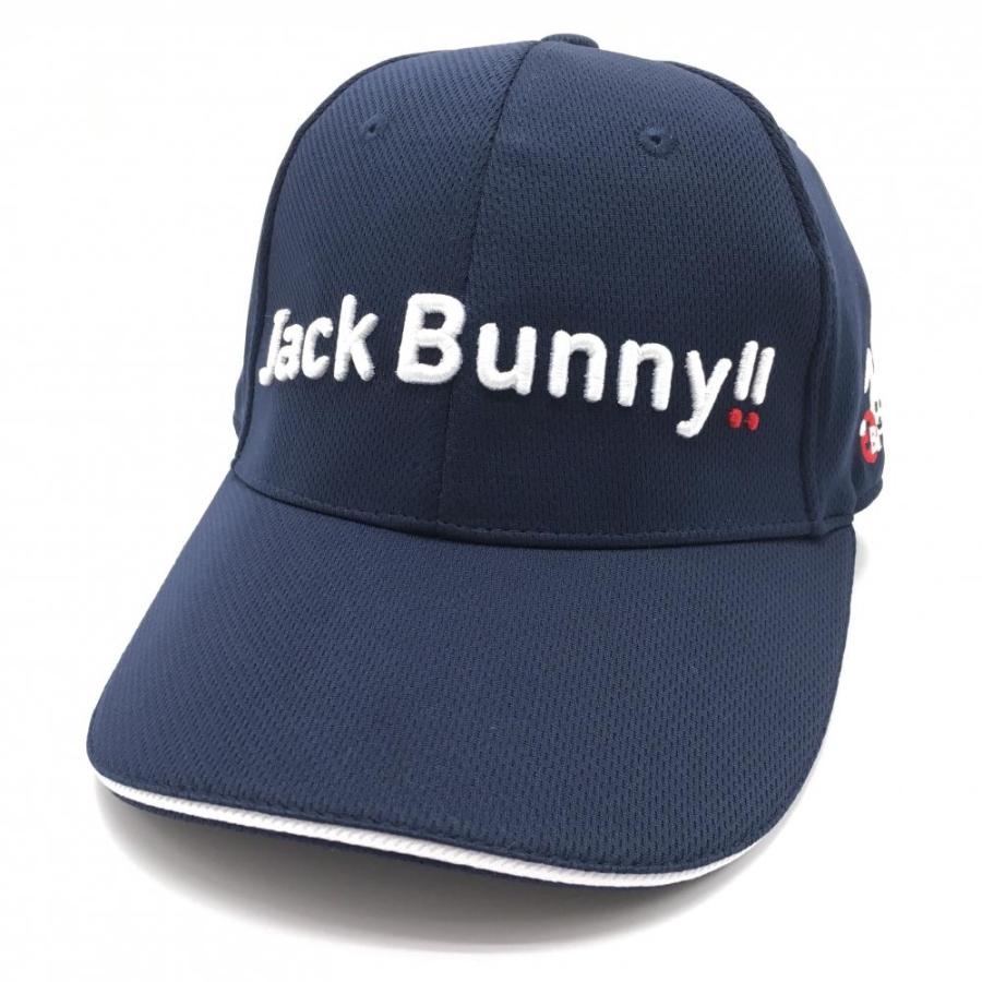 Jack Bunny!!（ジャックバニー） キャップ ネイビー×白 ラビット