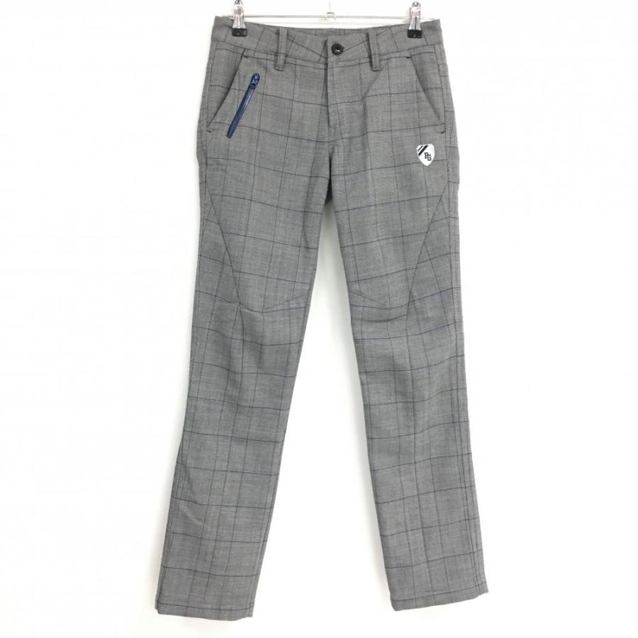 PEARLY GATES（パーリーゲイツ） パンツ グレー×ネイビー 格子チェック