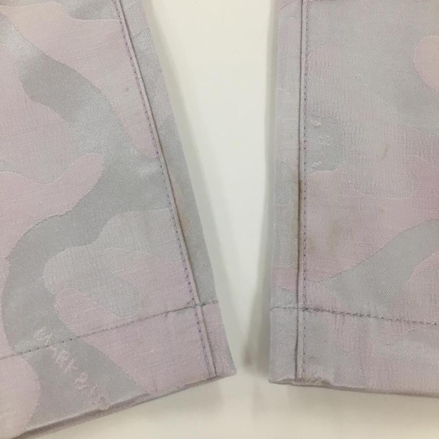 マークアンドロナ　カモフラスカル　ピンク×シルバー　XL MARK&LONA マークアンドロナ パンツ ライトピンク×シルバー 迷彩 カモフラ