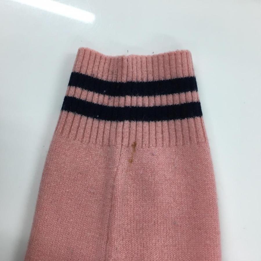 美品】パーリーゲイツ ニットパーカー ピンク×ネイビー カシミヤ 美品】パーリーゲイツ ニットパーカー ピンク×ネイビー カシミヤ