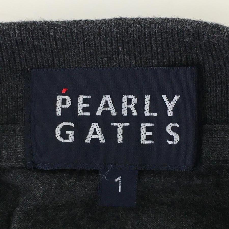 PEARLY GATES ダークグレー ショートスリーブシャツ PEARLY GATES ダークグレー ショートスリーブシャツ PEARLY