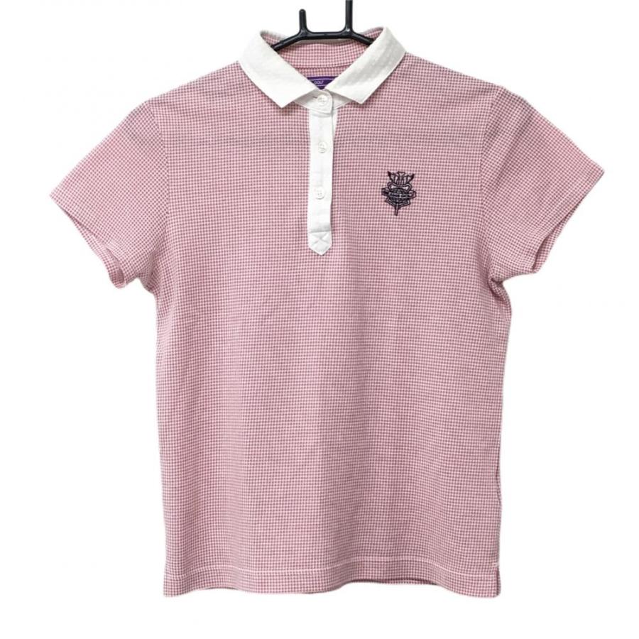 ビームスゴルフ beamsgolf ポロシャツピンク