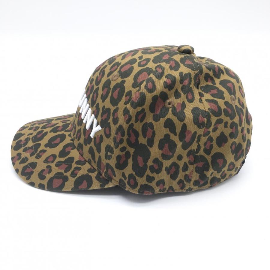 Jack Bunny!! ジャックバニー キャップ ブラウン×黒 レオパード