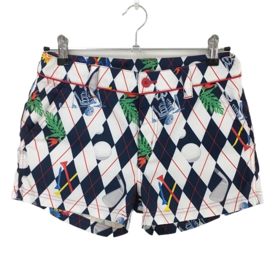 美品ラッセルノレディースゴルフウェアショートパンツ